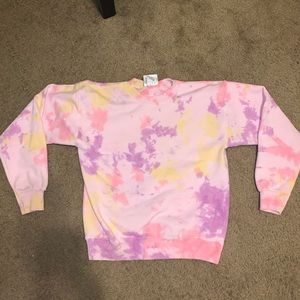 Tie dye sweatshirt